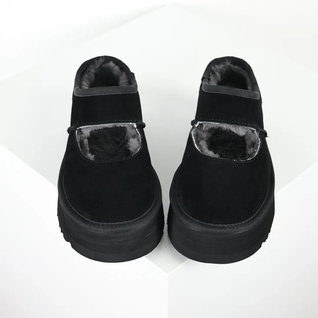 Copywriting price 💰580 The core recommendation is good price. The platform’s foreign trade is exclusively for UGG Bea Mary Jane Mary Jane women’s snow boots 1167612. Produced by the ten-year-old brand shoemaking foundry production line. Pay attention to every detail. Longfeng A-grade genuine sheep fur is integrated. Created in full compliance with the ZP process. Size: 35 36 37 38 39 40